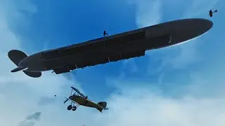 WW1 Airship Defense (Ravenfield Mod Gameplay/ No Comm)