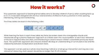 0069 Implementation Year 3 4 times table SG v2
