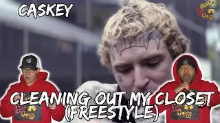 TALK ABOUT A CRAZY PAST!!!! | Caskey - Cleaning Out My Closet Freestyle Reaction