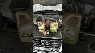 How To change oil Audi A8L