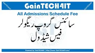 Matric Admission Fees Structure 2021