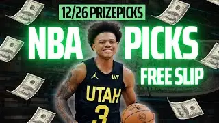 BEST NBA PRIZEPICKS TODAY | 12/26 FREE SLIP + GIVEAWAY! FLEX FRIDAY!