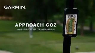 Garmin | Approach G82 Premium Golf Handheld with Integrated Launch Monitor
