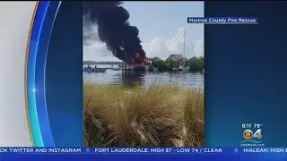 Crews Put Out Catamaran Fire In Key West