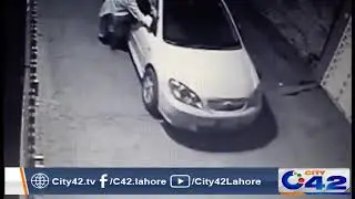 City 42 obtains CCTV footage of car stolen