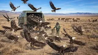 Wyoming liberó 500 águilas en tierras sobrepastoreadas y nadie esperaba lo que pasó