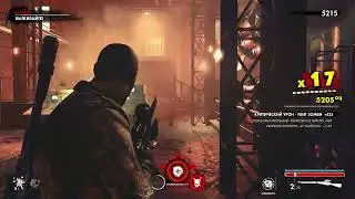 Zombie Army 4 Dead War Серия 56 Мертвый Цеппелин (Глава 4 Кожаный мешок)