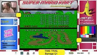 Super Mario Kart Championship 2025 - Time Trial - LKS Q1 Barrages - J. Edline & S. Rijsdam