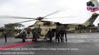 President Uhuru Lands to preside over the AP passout parade,2021