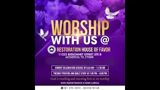 ✨ RCCG RHOF TUESDAY SERVICE - JOIN US AND BE BLESSED! ✨