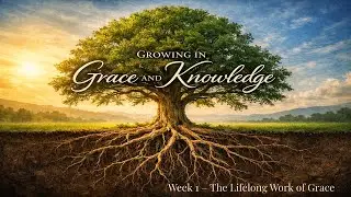 The Lifelong Work of Grace (week one)