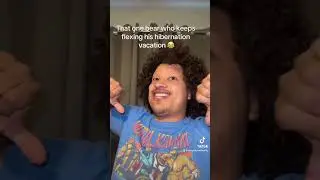 Hibernations biggest flexer🐻😂 #viral #funny #comedy #fypシ