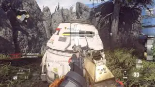 CoD AW, DLC Ascendance, Site 244, PS4 Gameplay