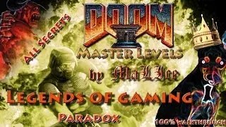 Master Levels for Doom II (GZDoom) 100% Walkthrough - Paradox