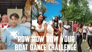 Row Row Row Your Boat (The Boat Beat ft. Ricky Desktop)  Tiktok Compilation 2020