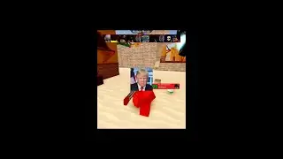 IF I SEE TRUMP THE VIDEO ENDS! (ROBLOX ARSENAL)  #Shorts