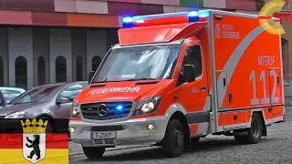 [BERLIN] Whelen ION-V Frontblitzer RTW 1700/1 | Berliner Feuerwehr
