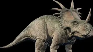 Styracosaurus enclosure! Jwe3 cretaceous kingdom park tour pt:1