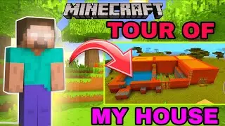 Tour Of My House In Minecraft 😁||Survival Series 🔥||Real Gamer Yt Pro ❤️