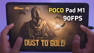 Poco Pad M1 Gaming Test &ndash; Arena Breakout S11 | 90FPS Performance & Temperature