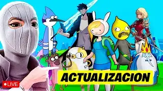 Hora de aventura, SOLO LEVELING y UN SHOW MAS en FORTNITE 🤩