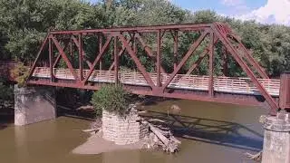 B&O Railroad Bridge in Montezuma  IN