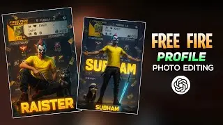 Trending Chatgpt Free Fire Poster Editing | Chatgpt Free Fire Profile Photo Editing 