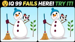 👁️ People With IQ 99 Can’t Find These 3 Differences!
