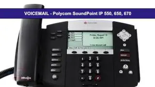 Обучающее видео по размещенной АТС Polycom SoundPoint IP 550, 650 и 670