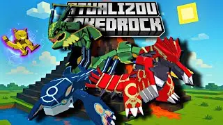 ATUALIZOU A MELHOR ADDON/MOD DE POKEMON PARA O MINECRAFT PE !!! (POKEDROCK SERP)