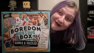 Unboxing Professor Puzzle's Boredom Busting Box Games & Puzzles Edition