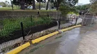 Melbourne Floods 2022 | Coburg Lake Spillway