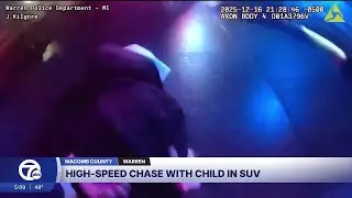 Man used son as shield after police chase in Warren, cops say