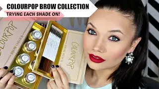 Colourpop Cosmetics BROW Pencils & Brow Colour Review + LIVE SWATCHES!
