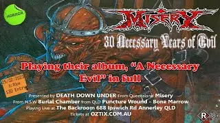 MISERY - AN UNNECESSARY EVIL - Live in Brisbane, February 2023 (FULL SHOW in 4K)