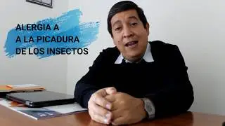 Alergia por picadura de insectos que succionan sangre