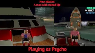 GTA Vice City (VCBMP) - Playing as Psycho | A man with ruined life | Psycho kills Love Fist