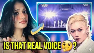 FIRST TIME Reacting to Stray Kids -  That voice?🤔 | SBS Gayo Daejeon 2025 
