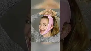 Beauty Gadget V Line lifting Facial Slimming Strap | Double Chin Reducer Face Lifting Belt #shorts
