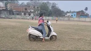 Swati Learning Scooty
