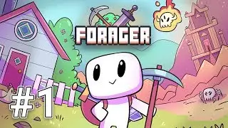 Let's Play Forager - PC Gameplay #1 - Alone On A Small Island