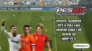 HP KENTANG JADI PS3?! 😳 PES 2013 LITE ANDROID | RINGAN TANPA FORCE CLOSE!