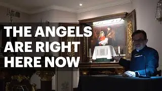 We can't see angels, but they are definitely there