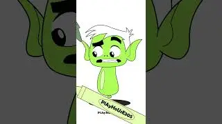 Teen Titans Go Coloring Pages Digital Beast Boy Balloon