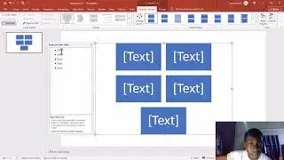 Inserting & Adding Text Process SmartArt