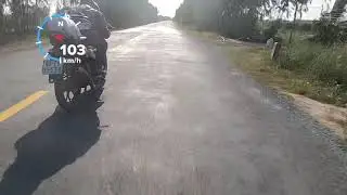 Yaz125 touring đường d&agrave;i c&ugrave;ng ae m&aacute;y lớn (ktworkshop)