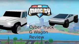 Cyber Truck and G Wagon Review/Mad City Season 5 vehicles!!
