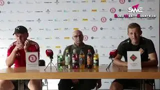 Oberliga RLP/Saar: 03. Spieltag - Pressekonferenz SC 07 Idar Oberstein gegen TuS Koblenz