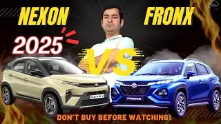 Maruti Fronx vs Tata Nexon 2025 🔥 | Full Comparison | Build Quality, Safety, Mileage Explained!