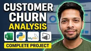 Power BI Real Project 🔥 Customer Churn Analysis | Data Cleaning + DAX + Dashboard (End to End)